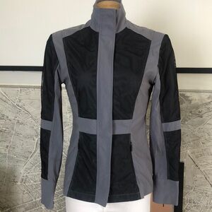 ANATOMIE Stylish Women's Black and Gray Jacket Size S